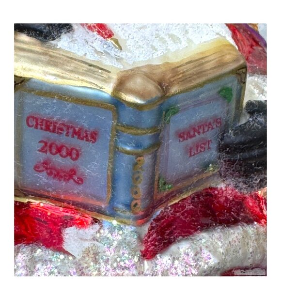 Kurt S. Adler Polonaise Santa Reading Christmas List 2000 Ornament Komozja NEW - Picture 4 of 7